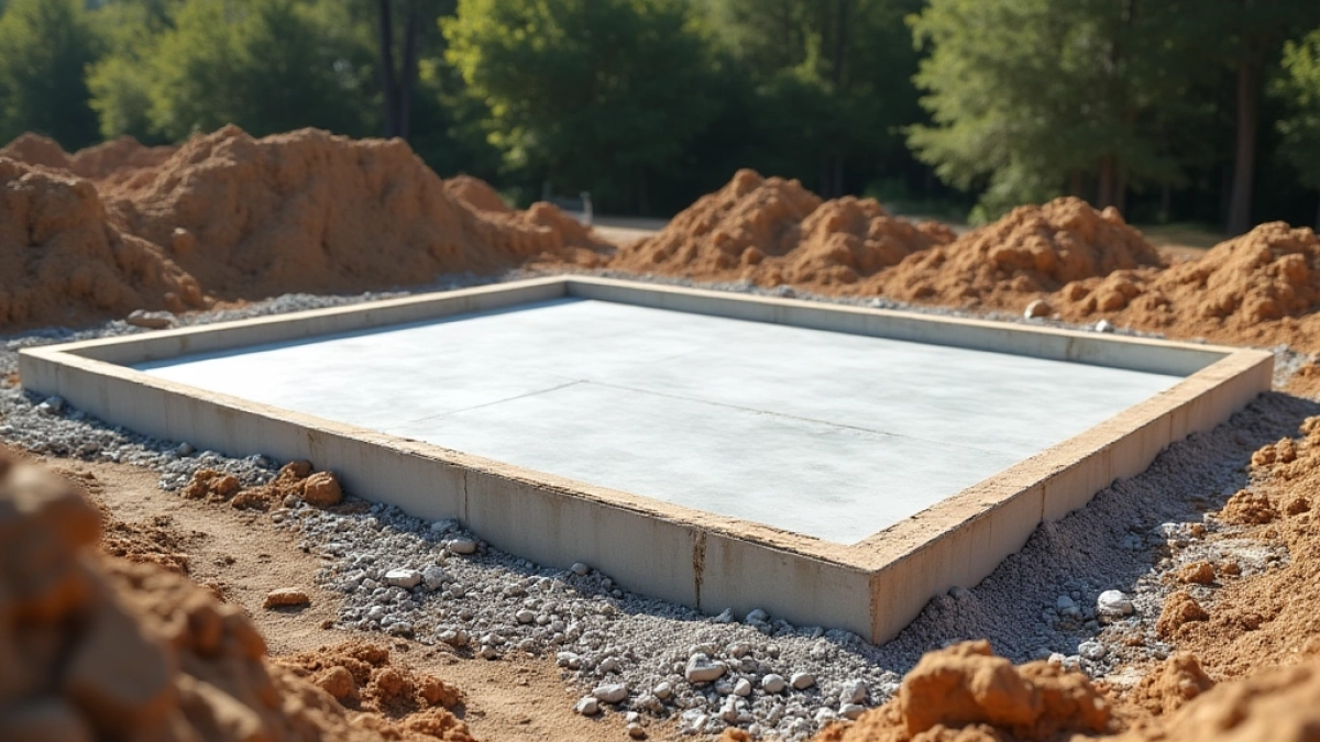 Koszt wylewki pod garaż blaszany